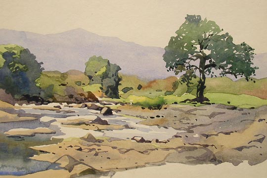 Watercolour by Rahul Deshpande