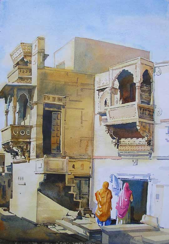 Watercolour by Rahul Deshpande