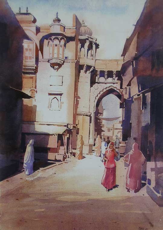 Watercolour by Rahul Deshpande