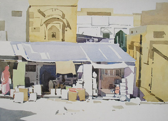 Watercolour by Rahul Deshpande